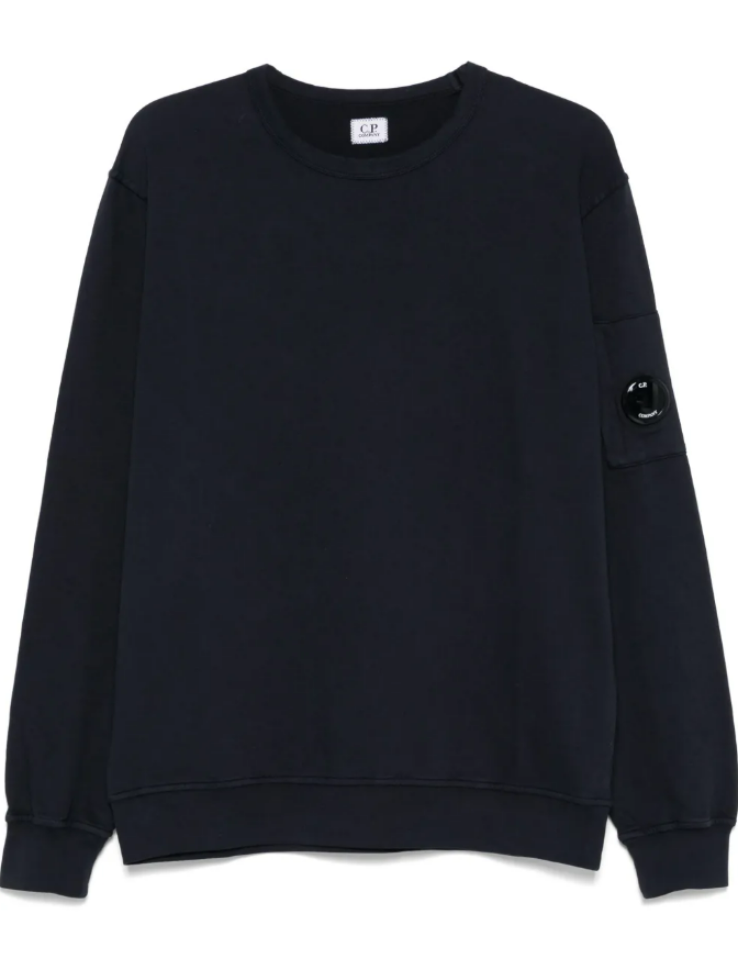 SWEATSHIRT WITH LENS DETAIL C.P.COMPANY 18CMSS019A002246G SWEATSHIRT WITH LENS DETAIL C.P.COMPANY 18CMSS019A002246G